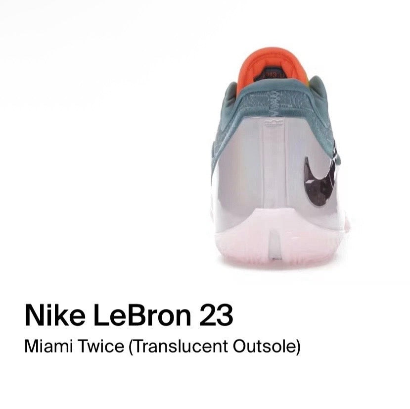 Nike LeBron XXIII Miami Twice
Smokey Blue Multi-Color
IH1513-001 Men's Sneaker size 16