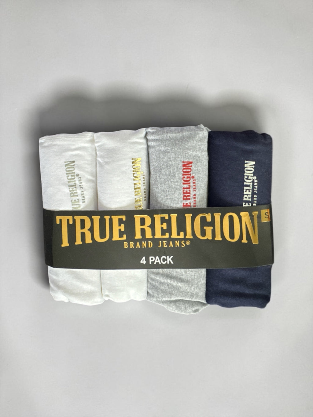True Religion 4pk Small Tee shirts