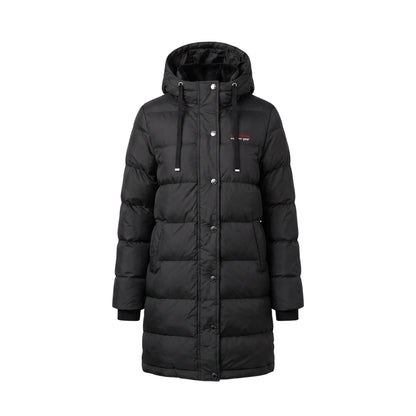 Women’s Long Heavyweight Puffer Coat | Canada Weather Gear