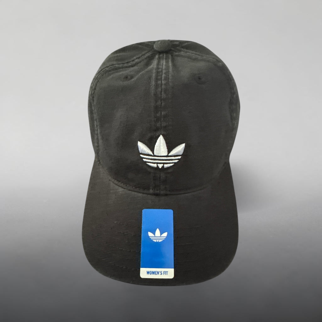 Women’s black Adidas hat