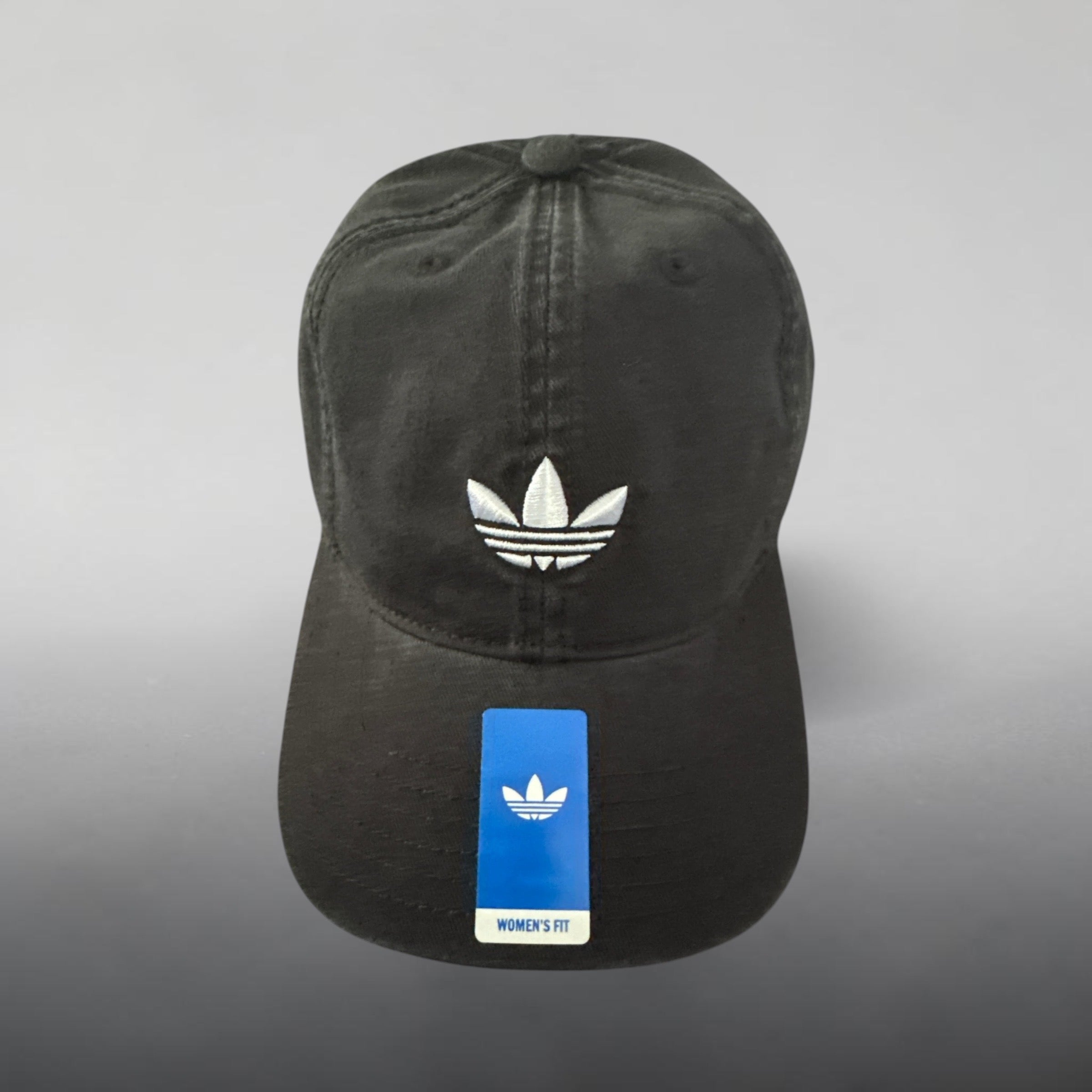 Women’s black Adidas hat